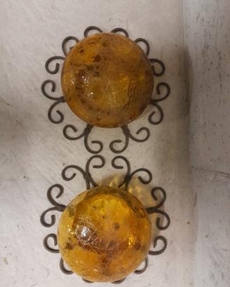 COPPIA DI PLAFONIERE VINTAGE 