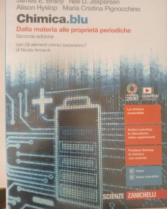 libro Chimica Blu seconda edizione 