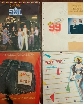 Vinili 45 giri anni 80.