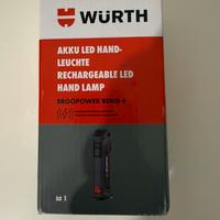 Lampada da lavoro led ricaricabile würth ergopower