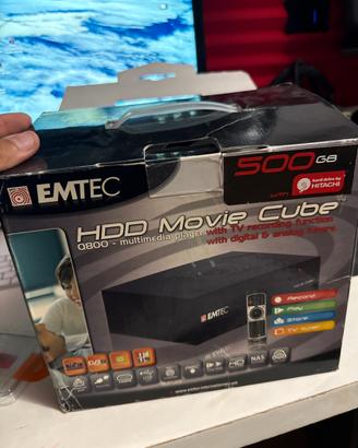 EMTEC Movie Cube Q800 500GB – Media Player HDD
