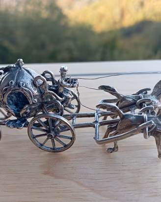 carrozza in argento 800