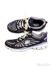 Skechers Tone Ups Run Donna - blu rosa taglia 40