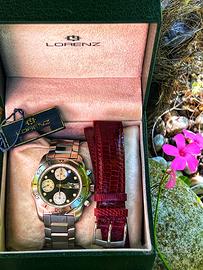 Lorenz ouragan chrono diver valjoux 7750