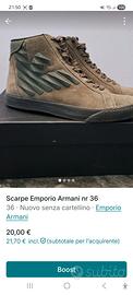 scarpe Armani nr 36