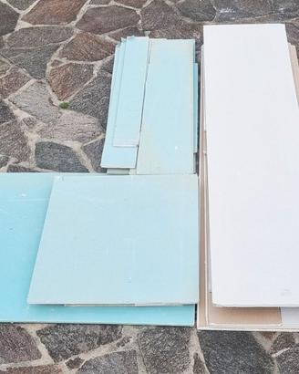Lastre e ritagli Cartongesso (Standard + Idro)