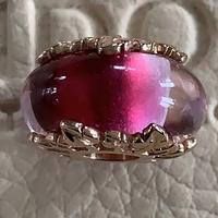PANDORA Rosa e Foglie 788244 Charm Murano
