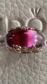 PANDORA Rosa e Foglie 788244 Charm Murano