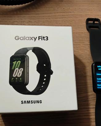 Samsung Galaxy Fit 3 Smartband Nera