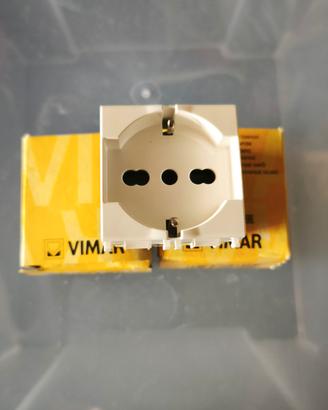 Set 2 Prese Schuko Universali Vimar 2P+T 16A