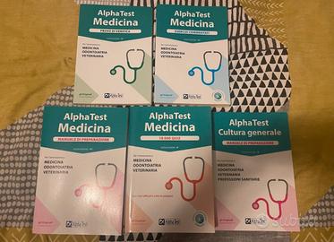 Libri NUOVI Alphatest test Medicina Odontoiatria