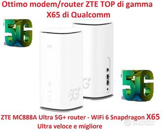 ZTE MC888A ULTRA 5G+ Router, WiFi 6,Snapdragon X65