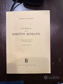 STORIA DEL DIRITTO ROMANO ARANGIO-RUIZ