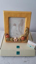 Grande cornice Thun con  coccinelle e fiori