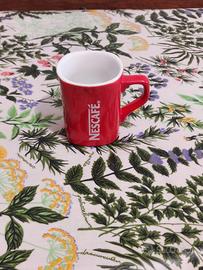 Tazzina caffè mini mug rossa Nescafé