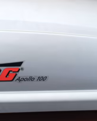 Box Baule da Tetto Jetbag Apollo 100 + Ganci ad U