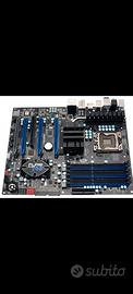 scheda madre 1366 pure black x58 +I7 950