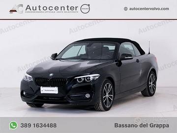 BMW Serie 2 Cabrio Cabrio Sport auto my18