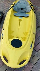 Canoa bic ouassou con carrello e accessori