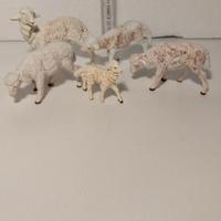 Pecore per pastori da 12cm prodotti in Italia