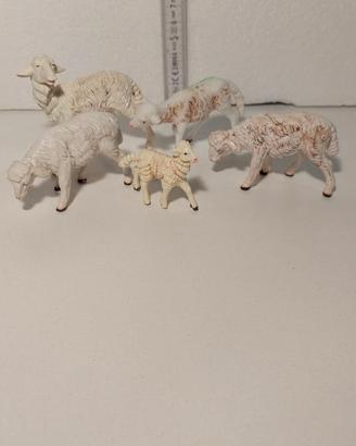 Pecore per pastori da 12cm prodotti in Italia