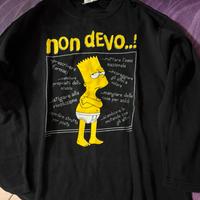 Felpa girocollo Bart Simpson