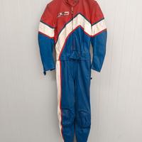 Tuta da moto in pelle vintage anni 80 Dainese