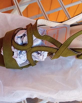 sandali da donna n 39 in pelle