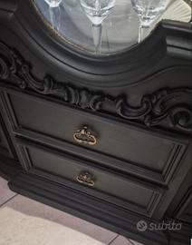  mobile vetrina legno 