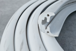 Radial Bottazzo in PVC Bianco mm. 52 x 8,5 mt