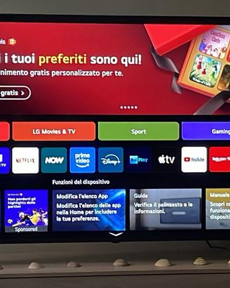 LG UHD 55UR78006LK.API TV LED, 55 pollici, UHD 4K