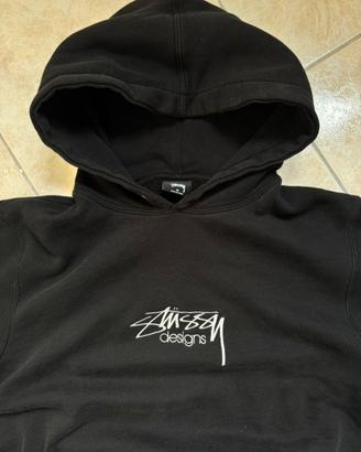felpa hoodie stussy size M black