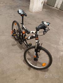 Bicicletta MTB bambino B’Twin Full Suspended 20" –