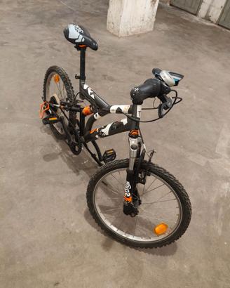 Bicicletta MTB bambino B’Twin Full Suspended 20" –