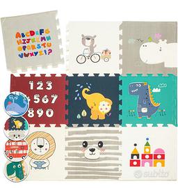 tappeto per i bambini antiurti 165x165x1.5cm XPE