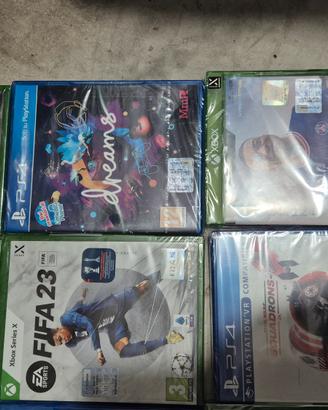 videogiochi per ps e sega xboxone