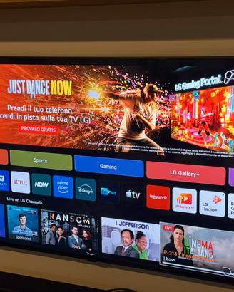 LG QNED 55', Smart TV 4K, 55QNED816RE