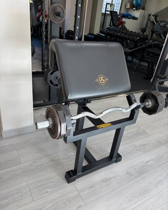Panca Scott Technogym Professionale