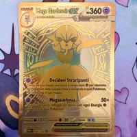 Pokemon Mega Gardevoir EX GOLD MEG 187