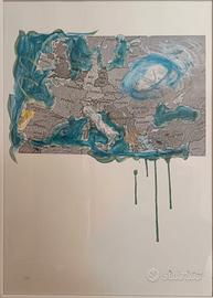 Mario Schifano - Carta Geografica Dell'Europa
