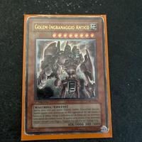 Carta golem-ingranaggio antico yu-gi-oh