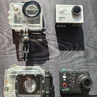 2 action CAM più accessori 