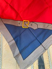 Foulard vintage Roberta di Camerino seta 100%