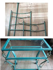 tavolo più strutture lettini