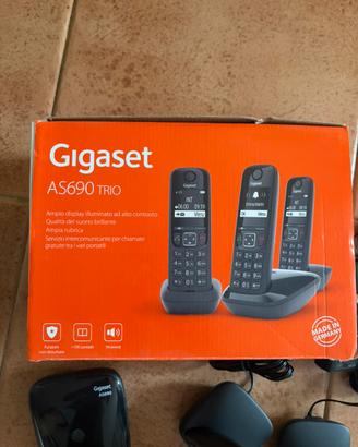 Trio Siemens Gigaset AS690