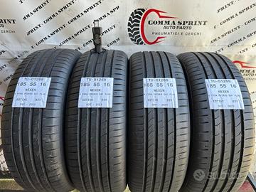 4 PNEUMATICI 185/55 R16 NEXEN ESTIVE