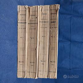 Memorie del Maresciallo Marmont - 4 volumi