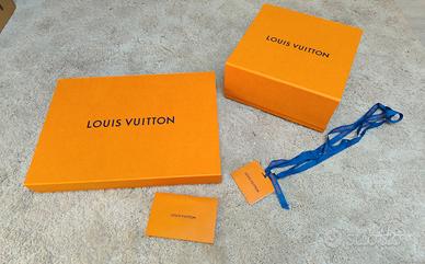 scatole Louis Vuitton arancioni