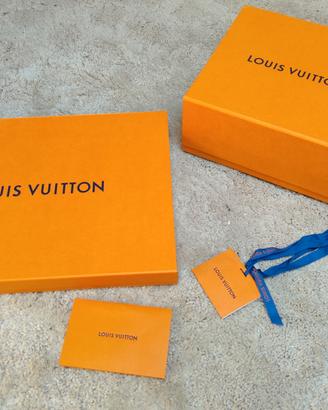 scatole Louis Vuitton arancioni