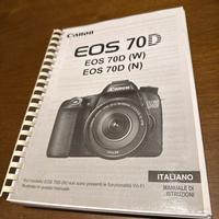 Manuale Canon Eos 70D 70 D